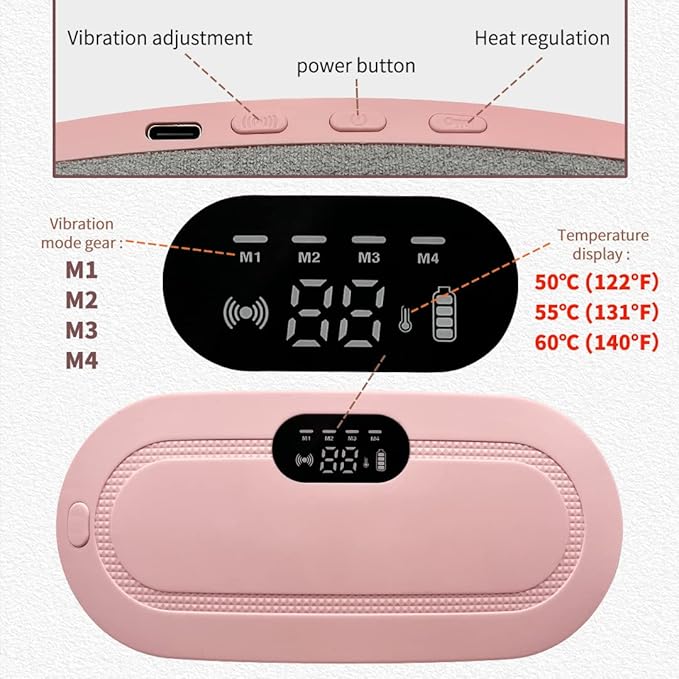 Kroindia Heating Pad for Menstrual Cramps Relief
