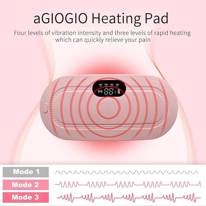 Kroindia Heating Pad for Menstrual Cramps Relief