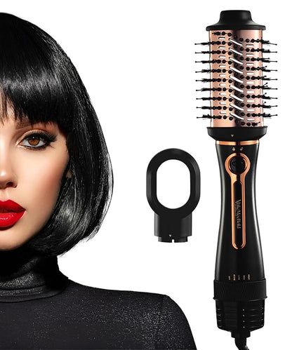 kroindia 3-in-1 Hot Air Brush – Hair Dryer, Volumizer & Styler