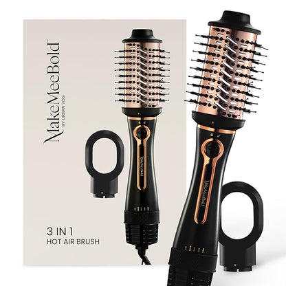 kroindia 3-in-1 Hot Air Brush – Hair Dryer, Volumizer & Styler